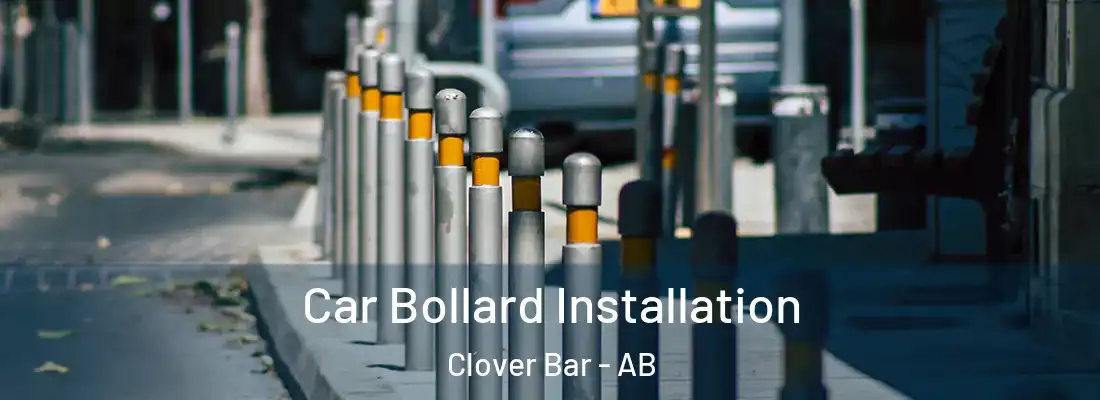 Car Bollard Installation Clover Bar - AB