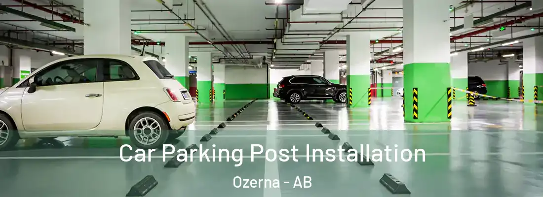  Car Parking Post Installation Ozerna - AB