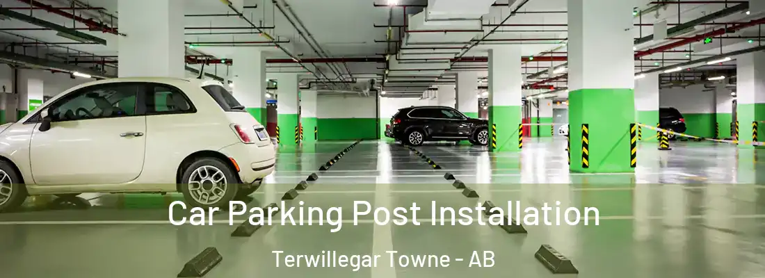  Car Parking Post Installation Terwillegar Towne - AB