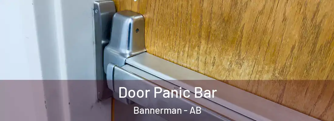  Door Panic Bar Bannerman - AB