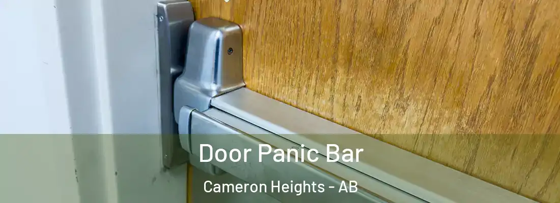 Door Panic Bar Cameron Heights - AB