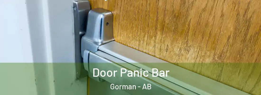  Door Panic Bar Gorman - AB