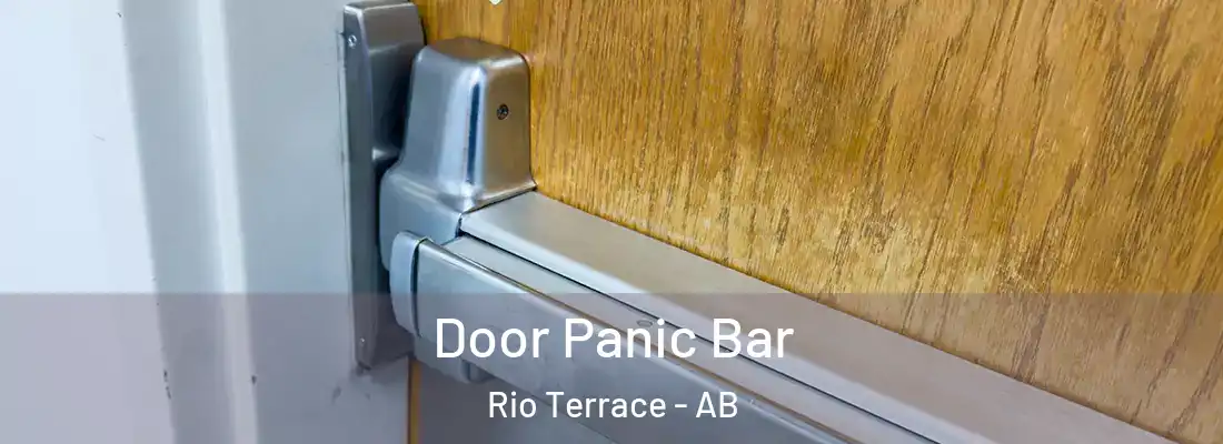  Door Panic Bar Rio Terrace - AB