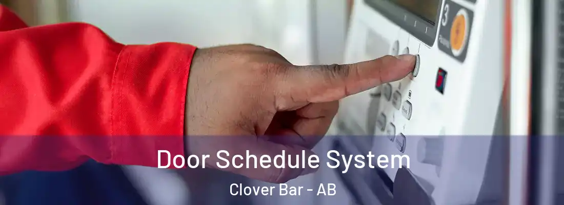  Door Schedule System Clover Bar - AB