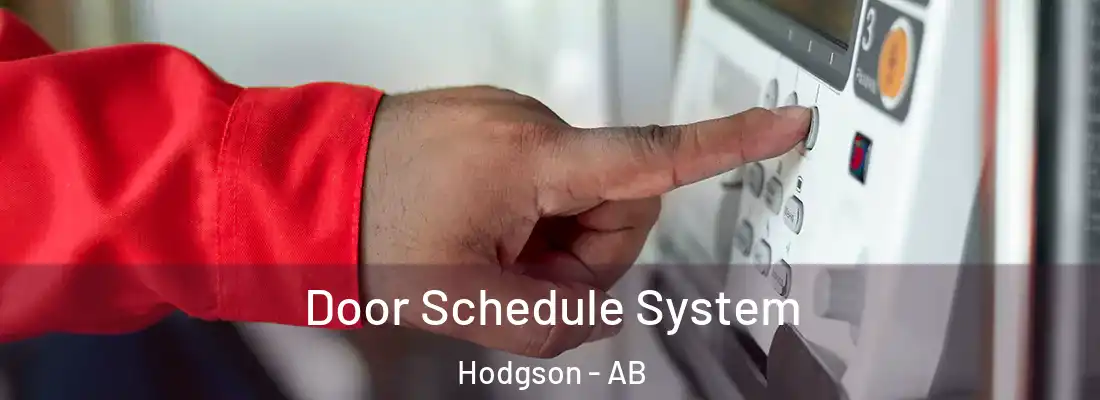  Door Schedule System Hodgson - AB