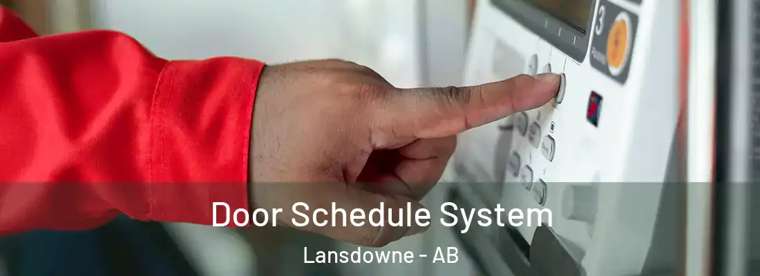  Door Schedule System Lansdowne - AB