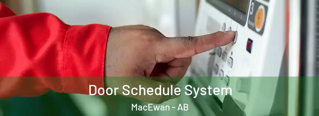  Door Schedule System MacEwan - AB