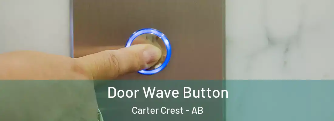  Door Wave Button Carter Crest - AB