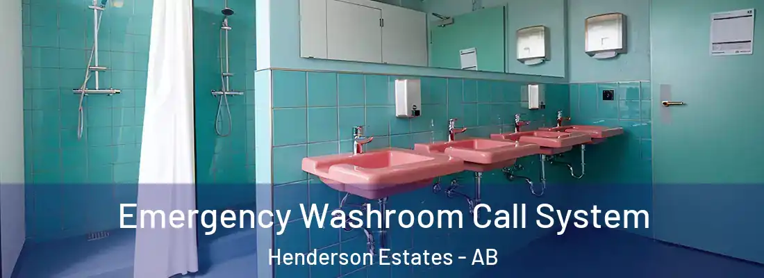  Emergency Washroom Call System Henderson Estates - AB