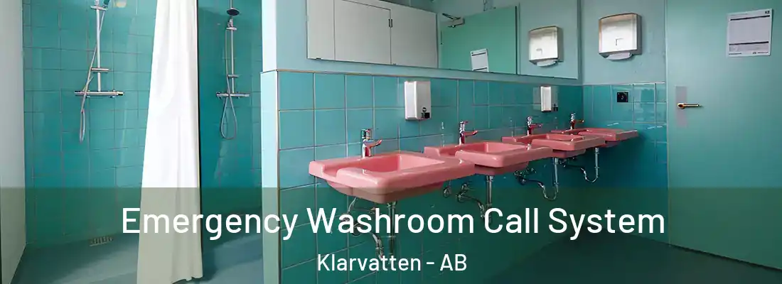  Emergency Washroom Call System Klarvatten - AB