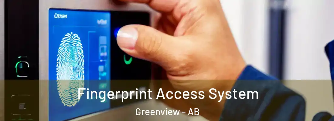  Fingerprint Access System Greenview - AB