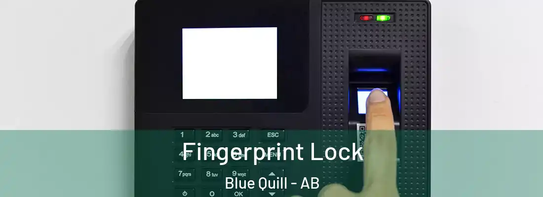  Fingerprint Lock Blue Quill - AB