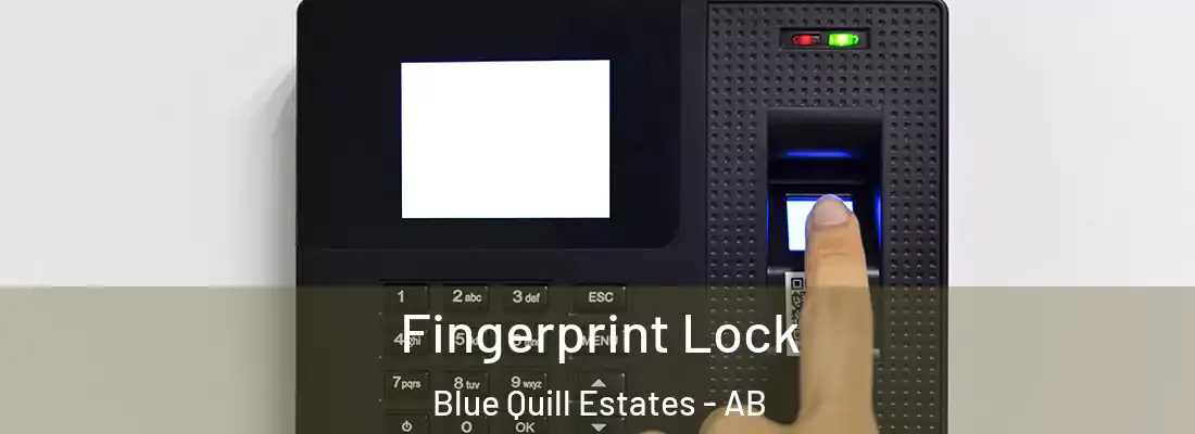  Fingerprint Lock Blue Quill Estates - AB