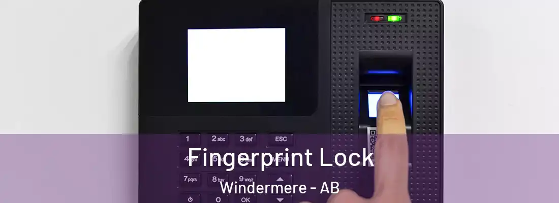  Fingerprint Lock Windermere - AB