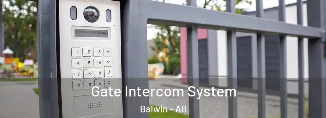  Gate Intercom System Balwin - AB