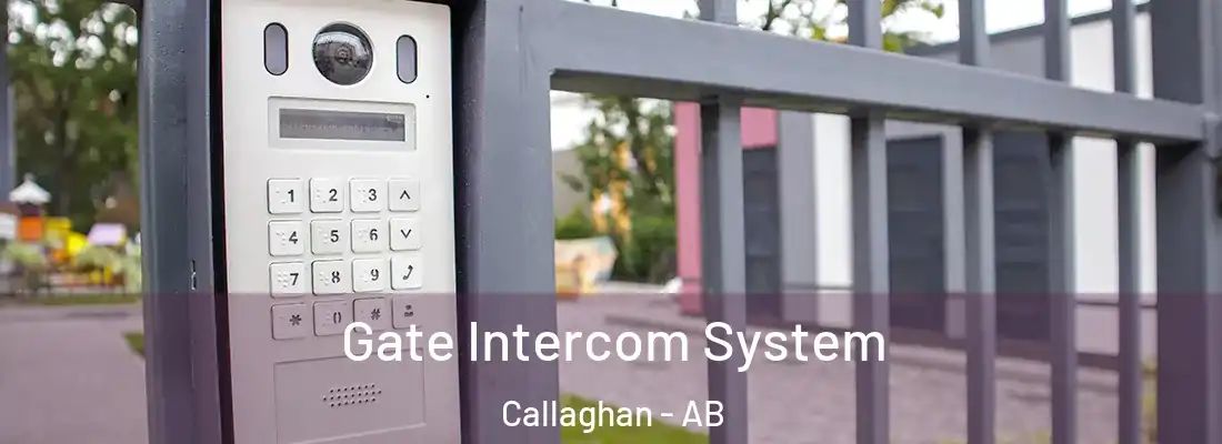  Gate Intercom System Callaghan - AB