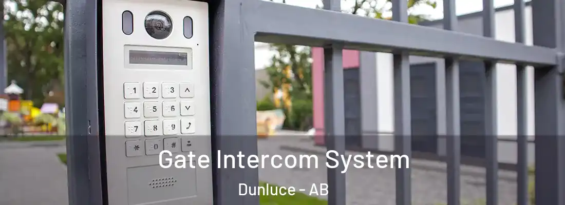  Gate Intercom System Dunluce - AB