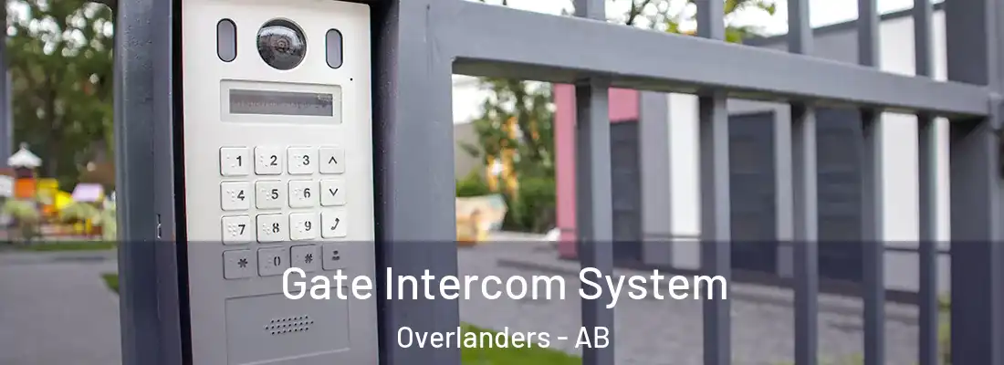  Gate Intercom System Overlanders - AB