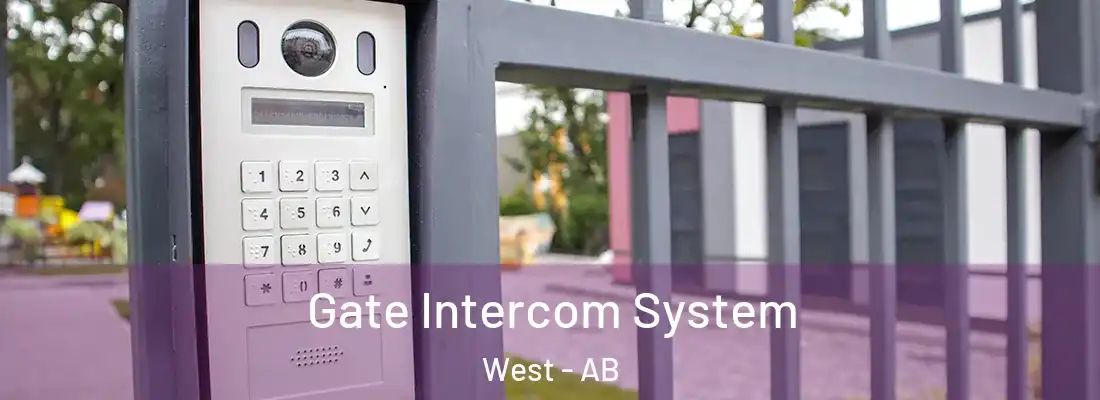  Gate Intercom System West - AB