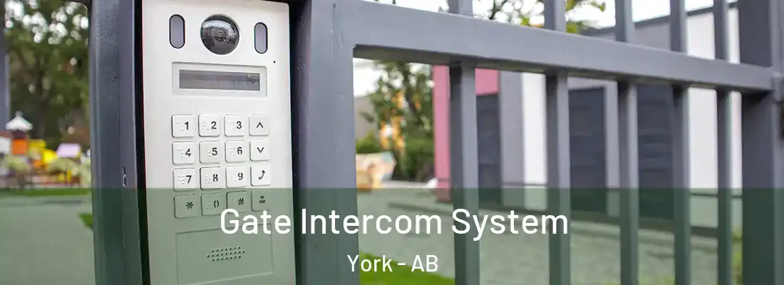  Gate Intercom System York - AB