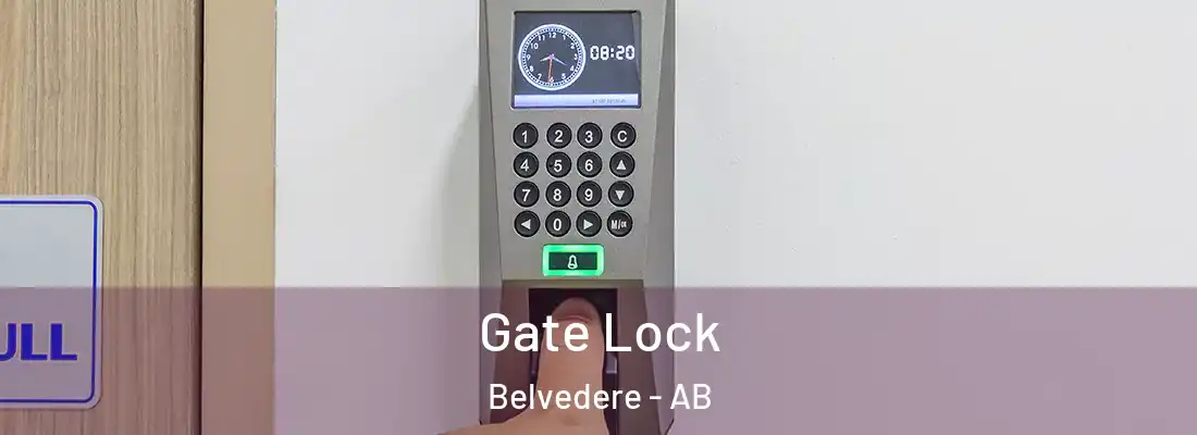  Gate Lock Belvedere - AB
