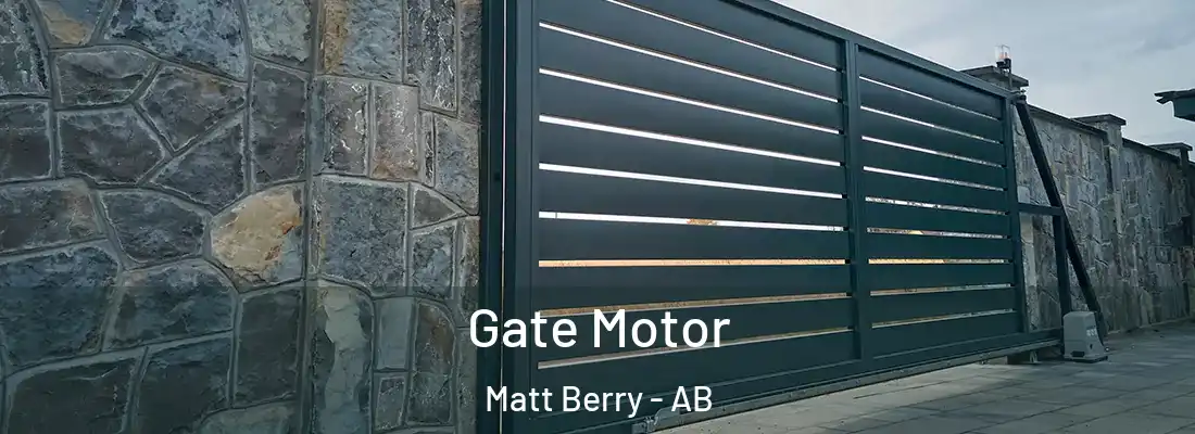  Gate Motor Matt Berry - AB