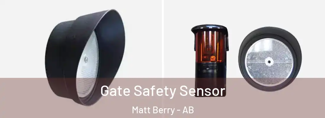  Gate Safety Sensor Matt Berry - AB