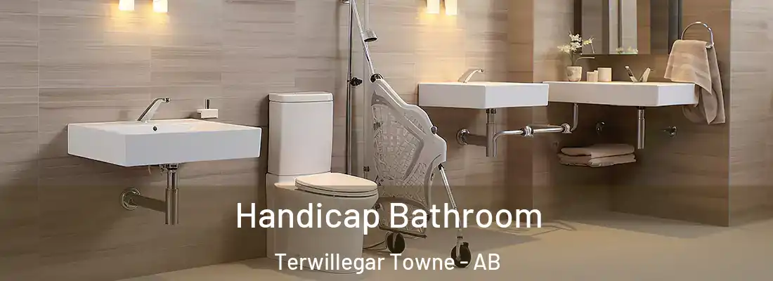  Handicap Bathroom Terwillegar Towne - AB