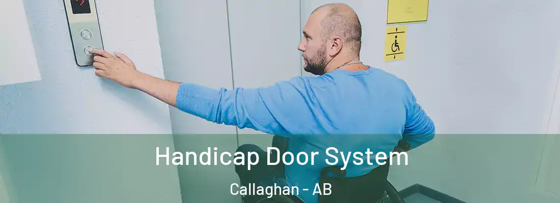  Handicap Door System Callaghan - AB