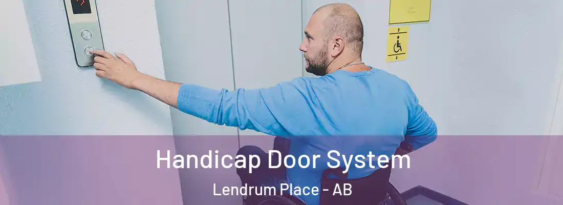  Handicap Door System Lendrum Place - AB