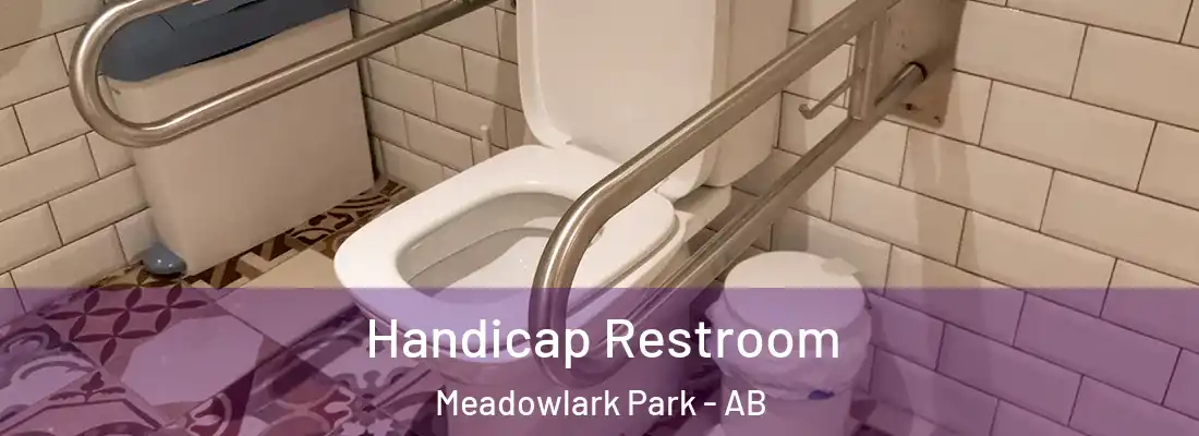  Handicap Restroom Meadowlark Park - AB