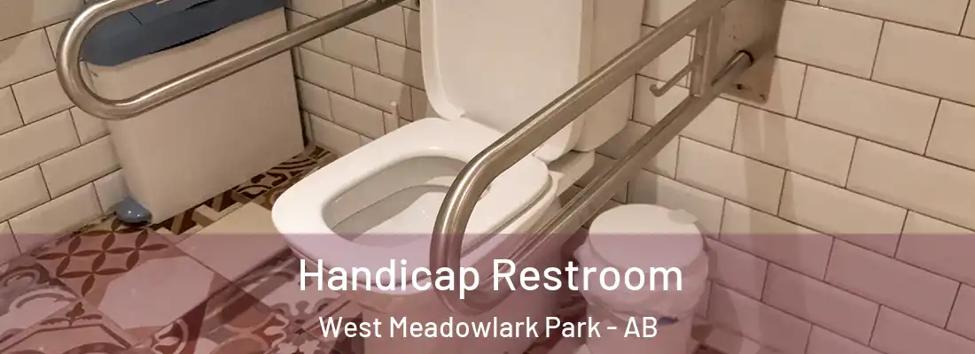  Handicap Restroom West Meadowlark Park - AB