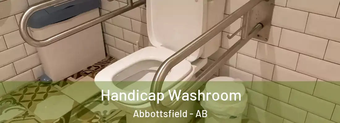  Handicap Washroom Abbottsfield - AB