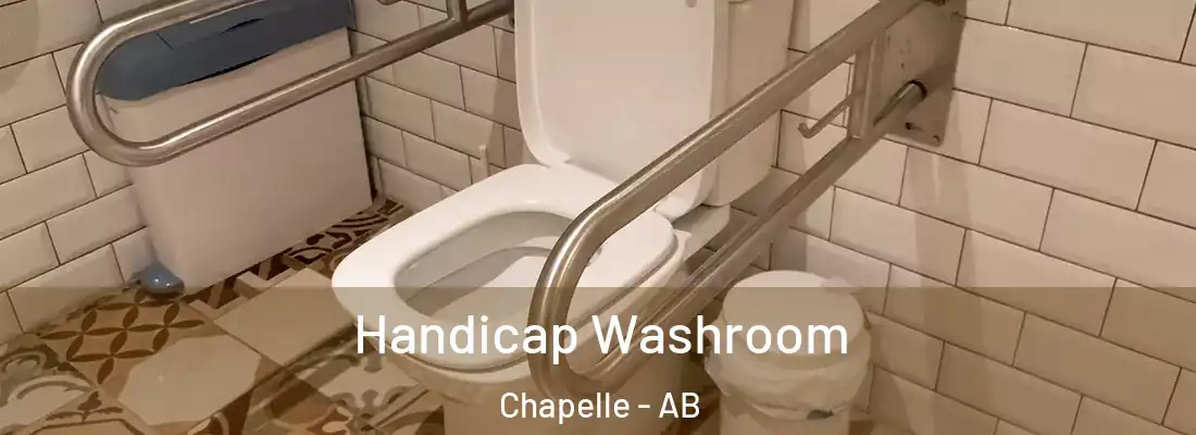 Handicap Washroom Chapelle - AB