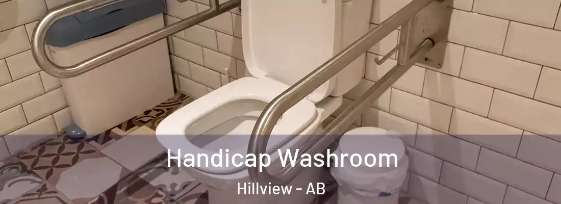  Handicap Washroom Hillview - AB