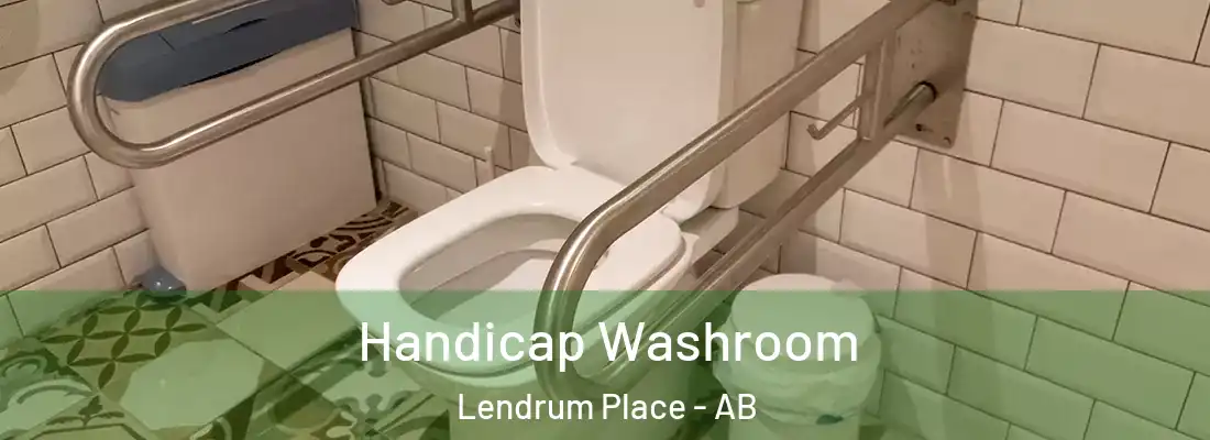  Handicap Washroom Lendrum Place - AB