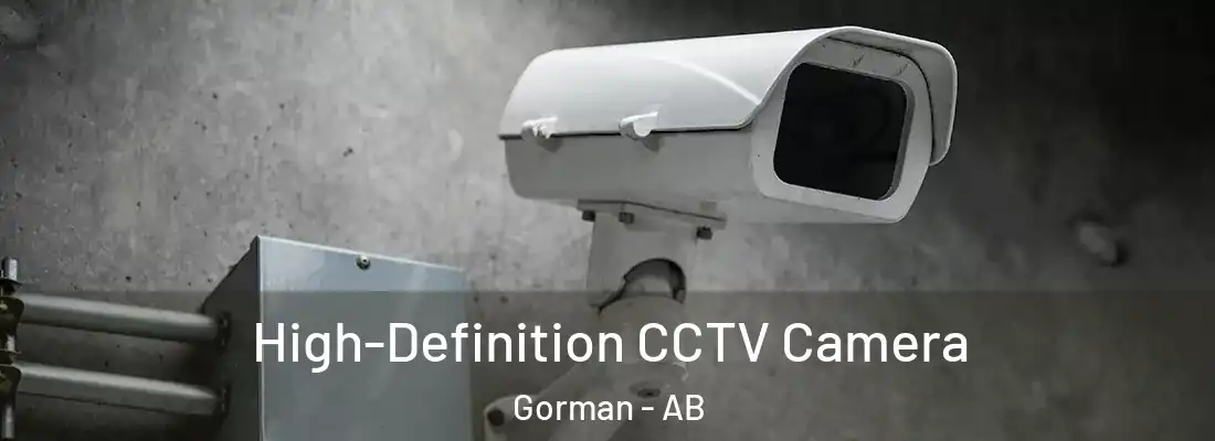  High-Definition CCTV Camera Gorman - AB