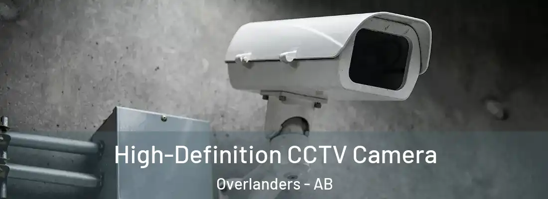  High-Definition CCTV Camera Overlanders - AB