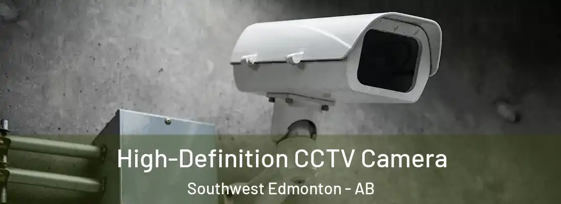  High-Definition CCTV Camera Southwest Edmonton - AB