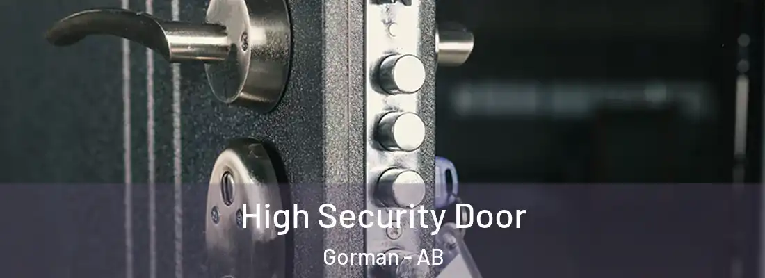  High Security Door Gorman - AB