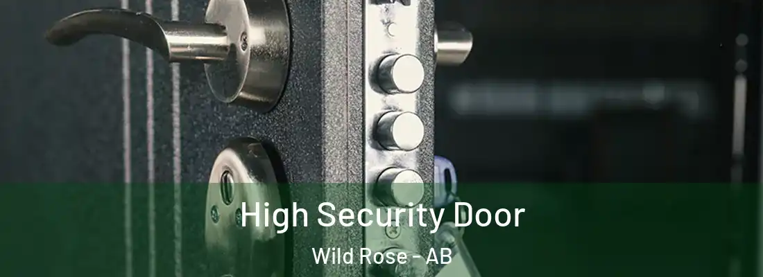  High Security Door Wild Rose - AB