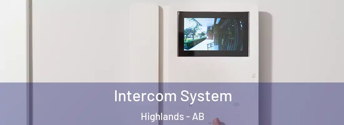  Intercom System Highlands - AB