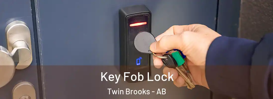  Key Fob Lock Twin Brooks - AB