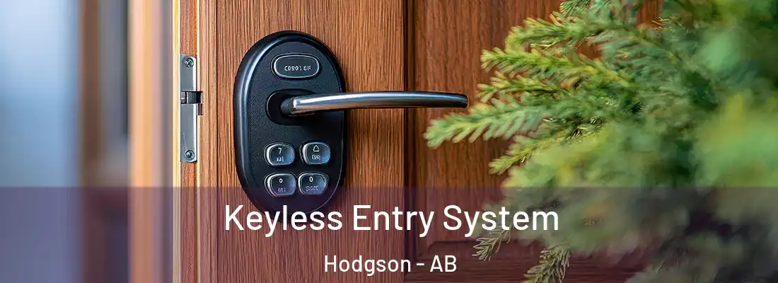  Keyless Entry System Hodgson - AB