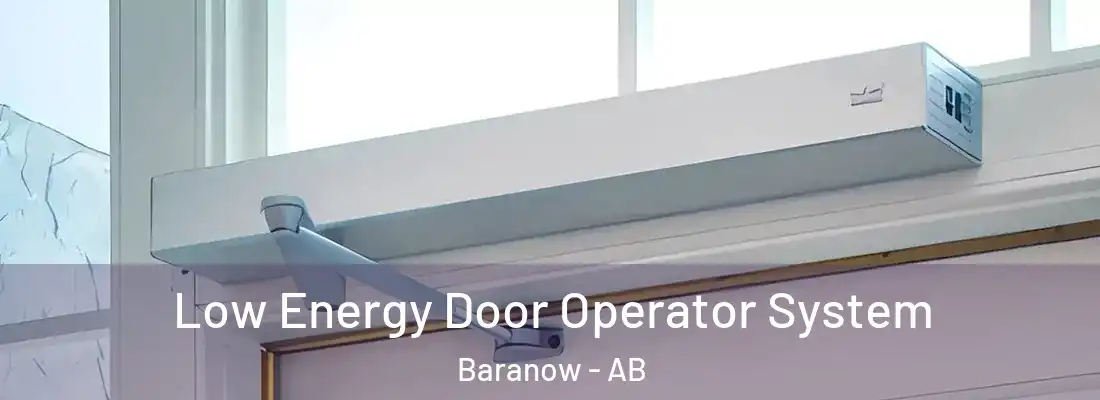  Low Energy Door Operator System Baranow - AB