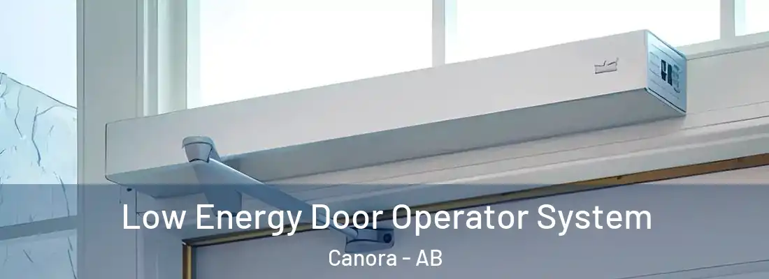  Low Energy Door Operator System Canora - AB