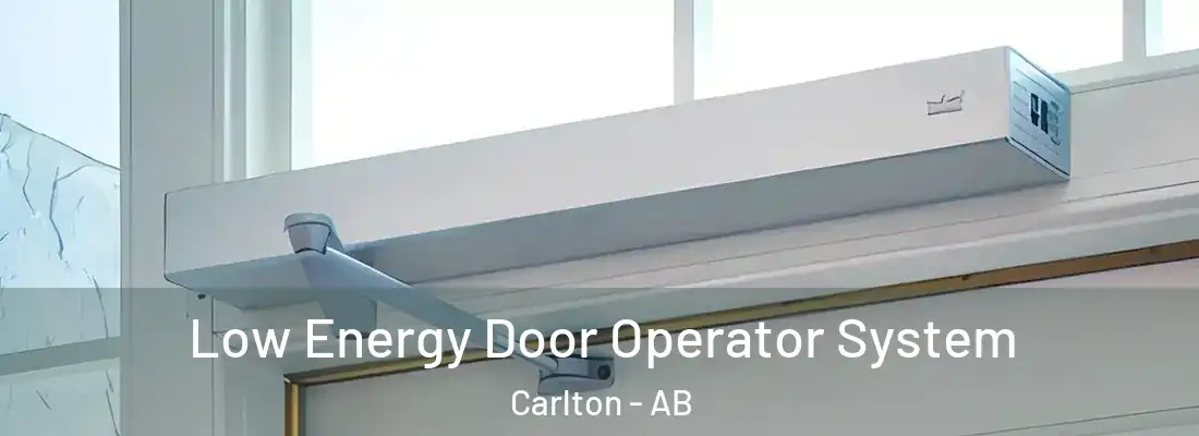  Low Energy Door Operator System Carlton - AB