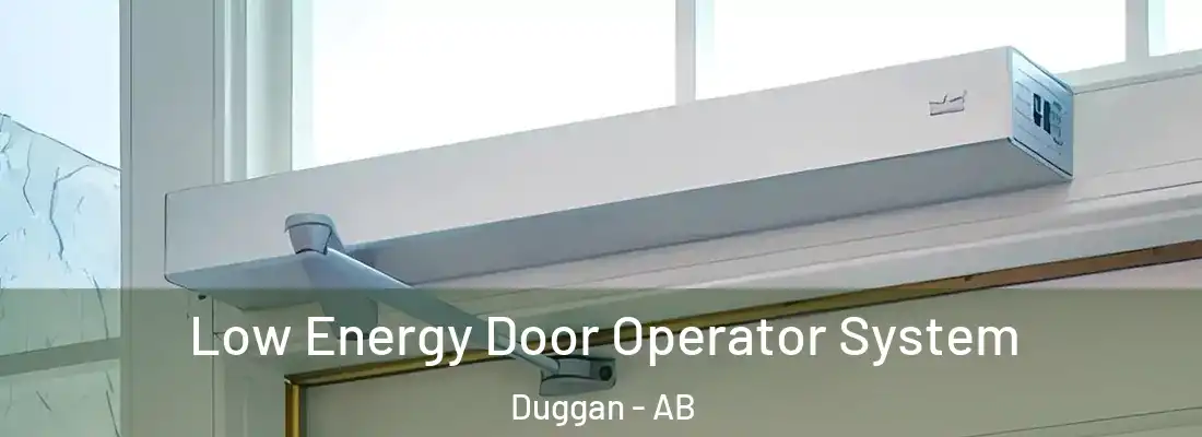  Low Energy Door Operator System Duggan - AB