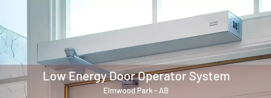  Low Energy Door Operator System Elmwood Park - AB