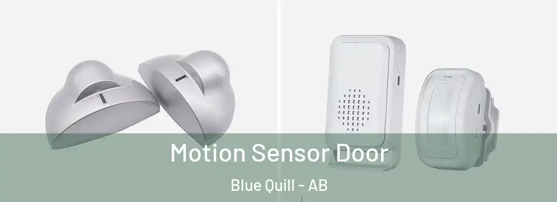  Motion Sensor Door Blue Quill - AB